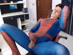 คลิปควยxxx หลุดหนุ่มเกย์ฝรั่งหล่อใส่ชุดคอสเพลย์ไลฟ์สดนั่งชักว่าวโชว์บนเก้าอี้