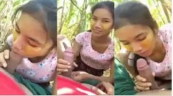 คลิปหลุดนัดเย็ดแรงงานต่างด้าวสาวเมียนมา ให้มาโม๊คควยให้ในป่าเข้าโพด งานดีได้อารมย์แอบเย็ดลูกน้อง