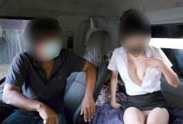 นักศึกษาทำเรื่องเสียว NuuOD ใส่ชุดทรงเอไปยั่วเย็ดอ่อยพี่สิบล้อ ที่จอดพักข้างทาง แล้วเอากันที่หัวรถ