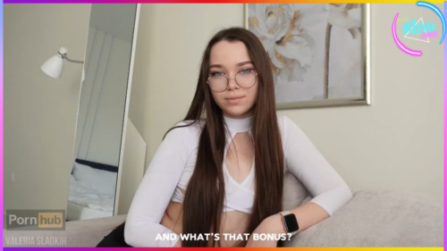 Valeria Sladkih สาวน้อยหัวนมชมพูเสียวรูฟิตๆขย่มฟินหมีจนน้ำแตก