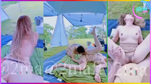 คลิปหลุดตั้งแคมป์กลางป่าเย็ดสดในเต้นท์ คู่ไทยของจริง เลียหีก่อนซอยท่าหมา เมียงานดีโดนซอยน้ำแตก