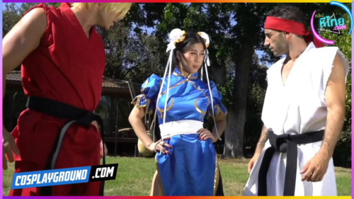 Street Fighter 18+ : สาวหมวยยอดนักสู้ “ชุน ลี” รับบทโดย Jade Kush โดน ริว และ เคน มาสเตอร์ จับเย็ดหีกลางแจ้ง